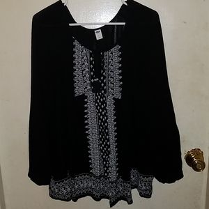 Patterned Old Navy Blouse